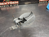 97-04 C5 CORVETTE FUEL DOOR GAS COVER ASSEMBLY SEBRING SILVER OEM #1613