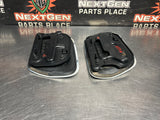 2018-2023 FORD MUSTANG GT LH AND RH HOOD VENTS WHITE OEM #1617