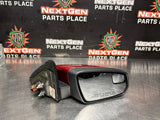 2011 FORD MUSTANG GT RH PASSENGER SIDE VIEW MIRROR BURGUNDY OEM #1231