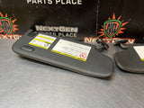 11-16 FORD F250 F350 SUN VISOR SET WITH HOMELINK OEM #1279