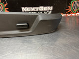11-14 FORD MUSTANG RH SEAT TRIM PANEL WITH SWITCHES OEM #3903