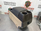 2013 FORD F150 CENTER CONSOLE BLK AND TAN OEM #587