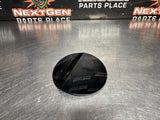 2017 FORD MUSTANG GT FUEL DOOR GAS LID TANK COVER BLACK OEM #1267