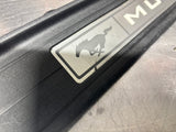 2019 FORD MUSTANG GT LH AND RH ILLUMINATED DOOR SILL TRIM SET OEM #1643