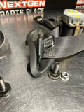 2005 C6 CORVETTE FRONT SEAT BELTS DRIVER / PASSENGER BLCK OEM #1030