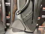 2014 CADILLAC CTS-V COUPE INTERIOR LH RH FRONT DOOR PANELS JET BLCK OEM #1233