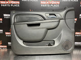 2011 GMC DENALI 1500 LH DRIVER FRONT LEATHER DOOR PANEL OEM #889