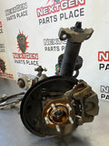 2019 FORD MUSTANG GT LR DRIVER SIDE REAR LOADED SPINDLE KNEE ASSEMBLY #253