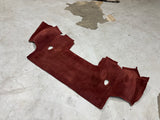 97-04 C5 CORVETTE REAR CARPET FIRETHORN RED COUPE OEM #1425