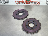 10-15 CAMARO Z/28 FRONT IRON GIRO FLOATING ROTOR DISCS #3553