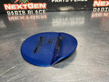 2017 FORD MUSTANG GT FUEL DOOR GAS LID TANK COVER BLUE OEM #1548