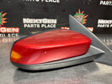 2011 FORD MUSTANG GT RH PASSENGER SIDE VIEW MIRROR BURGUNDY OEM #1231