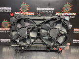 2010 CAMARO SS RADIATOR CONDENSER FAN ASSEMBLY MANUAL TRANSMISSION OEM #1184