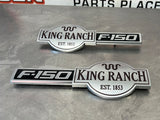 2011 FORD F150 KING RANCH EMBLEMS 9L34-16B115-JR OEM #461