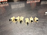 04-06 PONTIAC GTO DOOR PANEL MOUNT TABS SET OF 6 OEM #1269