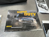 2013 FORD F350 SUPERDUTY OWNERS MANUAL WITH BOOKS OEM #507