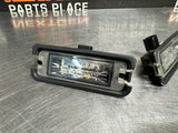 2017 FORD MUSTANG PLATE LIGHTS OEM #1203