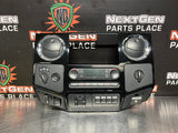 2009 FORD F350 HARLEY RADIO BEZEL CLIMATE CONTROL GLOSS BLK TRIM OEM #941