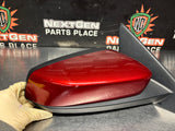 2014 FORD MUSTANG GT RH PASSENGER SIDE HEATED VIEW RED MIRROR OEM #1290