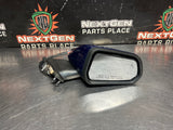 2016 FORD MUSTANG GT RH PASSENGER SIDE VIEW MIRROR BLUE OEM #1596