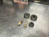 04-06 PONTIAC GTO RADIATOR RUBBER HOLD DOWN DONUTS WITH BRACKETS OEM #3872