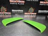2014 FORD MUSTANG GT RH/LH SIDE SCOOPS GOTTA HAVE IT GREEN OEM #1291