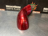 2008 C6 CORVETTE PASSENGER RH SIDE MIRROR CRYSTAL RED OEM #1266