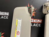 2014 CHEVY SILVERADO 2500HD TAN SUN VISORS OEM #758