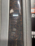 2012 CADILLAC CTS-V COUPE INTERIOR LH RH FRONT DOOR PANELS BLACK/WOODGRAIN OEM #1592