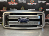 11-16 FORD F250/350/450 SUPER DUTY PLATINUM FRONT GRILLE LOADED OEM #3938