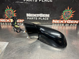 2005 C6 CORVETTE LH DRIVER SIDE MIRROR BLK OEM #1468