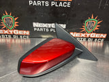 2014 FORD MUSTANG GT RH PASSENGER SIDE HEATED VIEW RED MIRROR OEM #1290