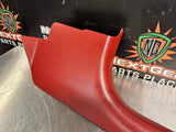 97-04 C5 CORVETTE RH FIRETHORN RED SIDE DOOR SILL KICK PANEL TRIM 10247092 #1150