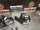 2006 C6 CORVETTE FRONT SEAT BELTS DRIVER / PASSENGER BLK OEM #1538