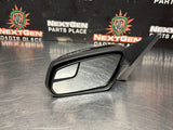 2012 FORD MUSTANG GT LH DRIVER SIDE VIEW MIRROR BLCK OEM #1343