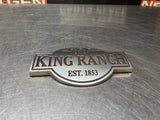 2015 FORD F250 KING RANCH TAILGATE EMBLEM OEM #1144