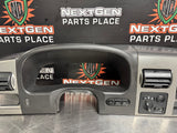 2007 FORD F250 BLK SILVER DASH RADIO CLUSTER BEZEL TRIM LOADED OEM #723