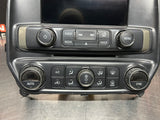 16 CHEVY SILVERADO 2500 RADIO CONTROL UNIT AND CLIMATE CONTROL OEM #805