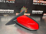2014 FORD MUSTANG GT LH DRIVER SIDE VIEW MIRROR RED OEM #1225