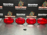 97 - 04 C5 CORVETTE REAR TAIL LIGHTS SET OF 4 OEM #964