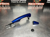 2017 FORD MUSTANG GT RH EXTERIOR DOOR HANDLE KONA BLUE OEM #939