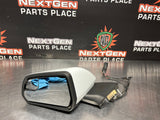 2015 FORD MUSTANG GT LH DRIVER SIDE VIEW MIRROR WHITE OEM #824