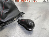 2014 CAMARO ZL1 SHIFTER KNOB AND SHIFTER BOOT RED STITCH OEM #697