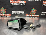 2016 FORD MUSTANG GT LH DRIVER SIDE VIEW MIRROR BLACK OEM #1112