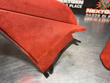 04-06 PONTIAC GTO CENTER CONSOLE TRIM PANELS RED OEM #901