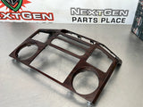 2008 FORD F350 RADIO BEZEL WOOD GRAIN BC34-2504302-E OEM #291