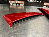2012 FORD MUSTANG GT RH/LH REAR QUARTER SIDE SCOOPS CANDY RED OEM #928