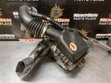 2014 FORD MUSTANG GT AIR INTAKE WITH SOUND RESONATOR TUBE AND MAF OEM #1291