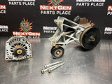 2011 GMC SIERRA 1500 6.2L ALTERNATOR/ POWER STEERING PUMP BRACKET W ALT OEM #889