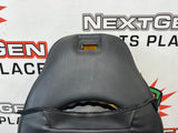 97-04 C5 CORVETTE PASSENGER UPPER SPORT SEAT CUSHION COVER BLK OEM #486